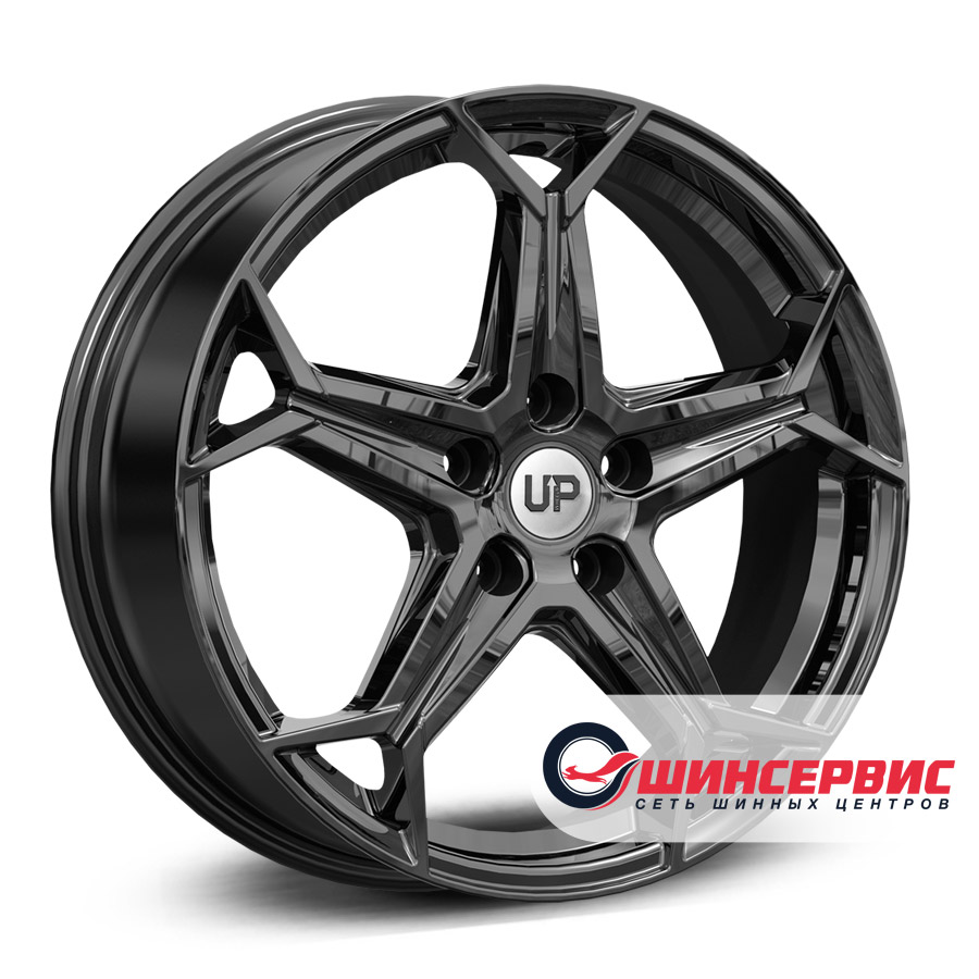 wheels up r18 / 6.5j pcd 5x114.3 ет 40 цо 64.1 up118 Черный