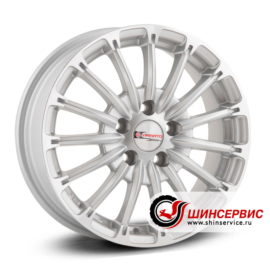 yamato r16 / 7j pcd 5x112 ет 42 цо 73.1 asakura Серебристый