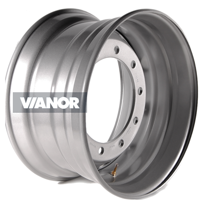 9x22,5/10x335 et152 d281 m22 silver (gt012-06) aluminium forged
