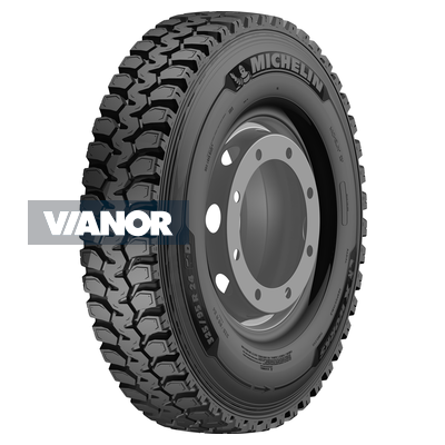 325/95r24 162/160k (164g) x works d2 tl/tt m+s 3pmsf vg