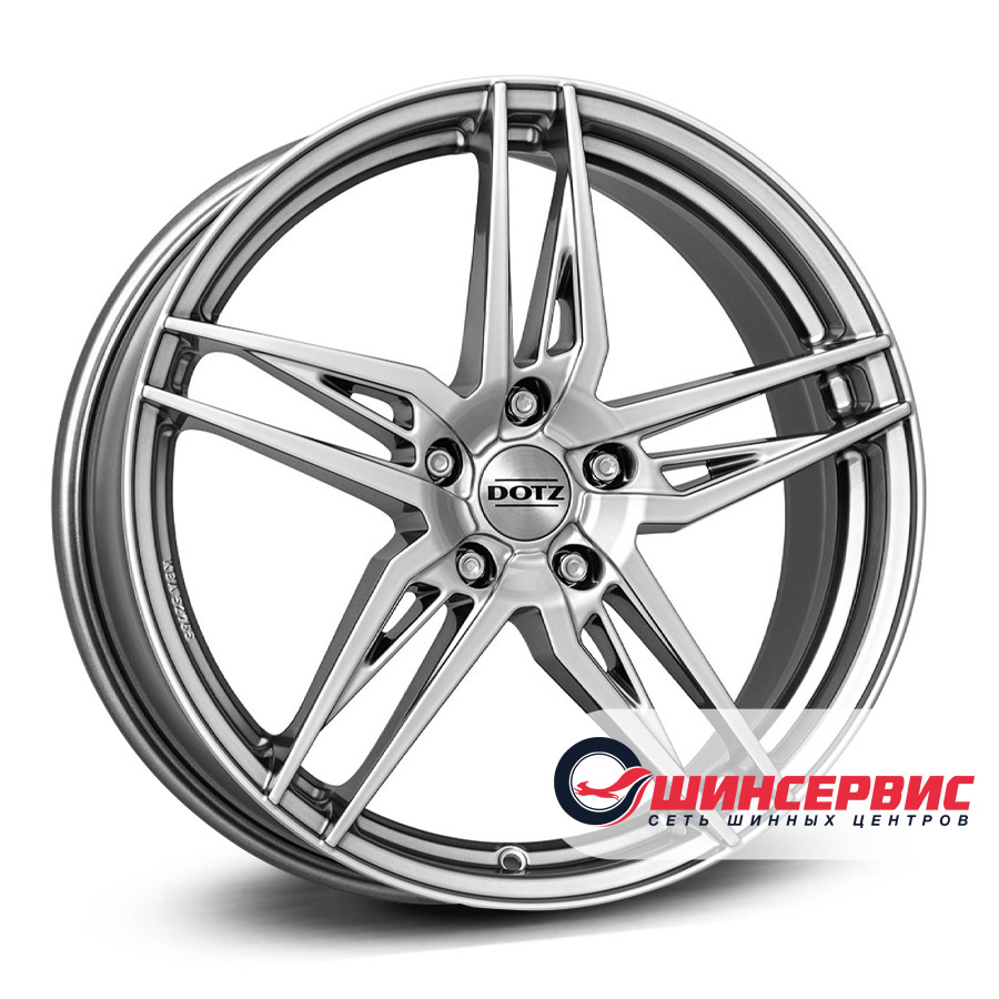 dotz r18 / 7.5j pcd 5x114.3 ет 50 цо 71.6 interlagos shine Насыщенный