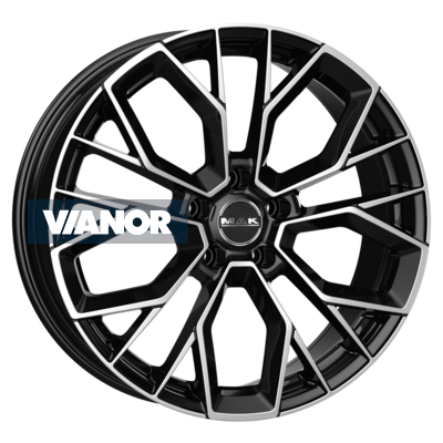 8x18/5x108 et45 d72 stilo black mirror