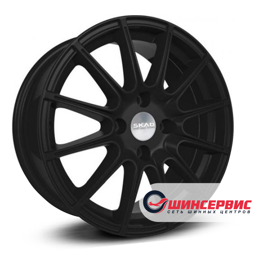 скад r17 / 7.5j pcd 5x108 ет 45 цо 63.35 le mans Черный