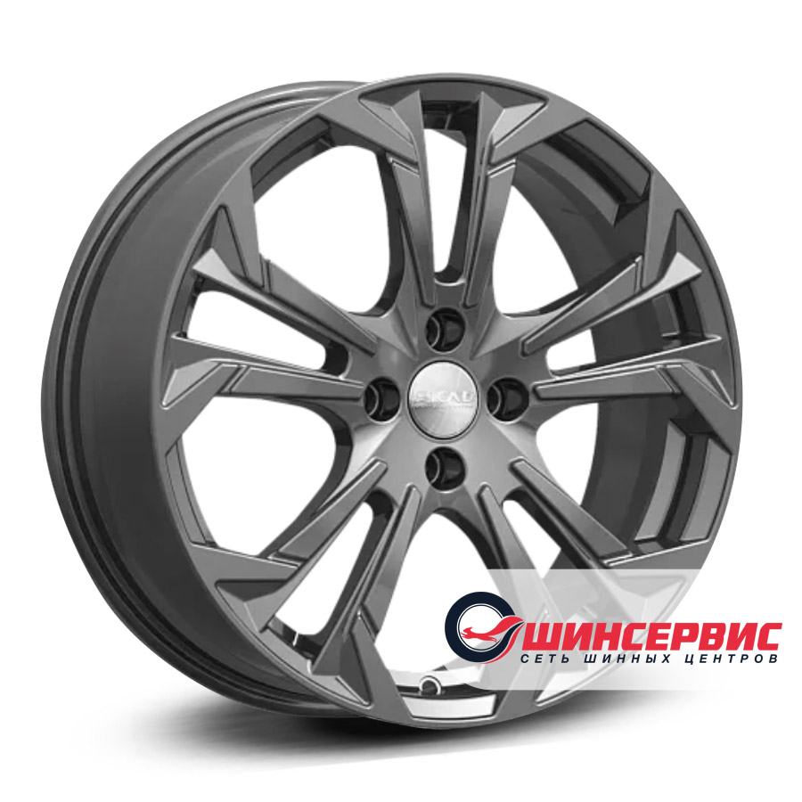 скад r17 / 7j pcd 4x98 ет 35 цо 58.5 дунай Графитовый