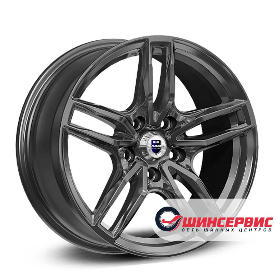 кик r17 / 8j pcd 5x115 ет 45 цо 70.2 бартон Антрацитовый