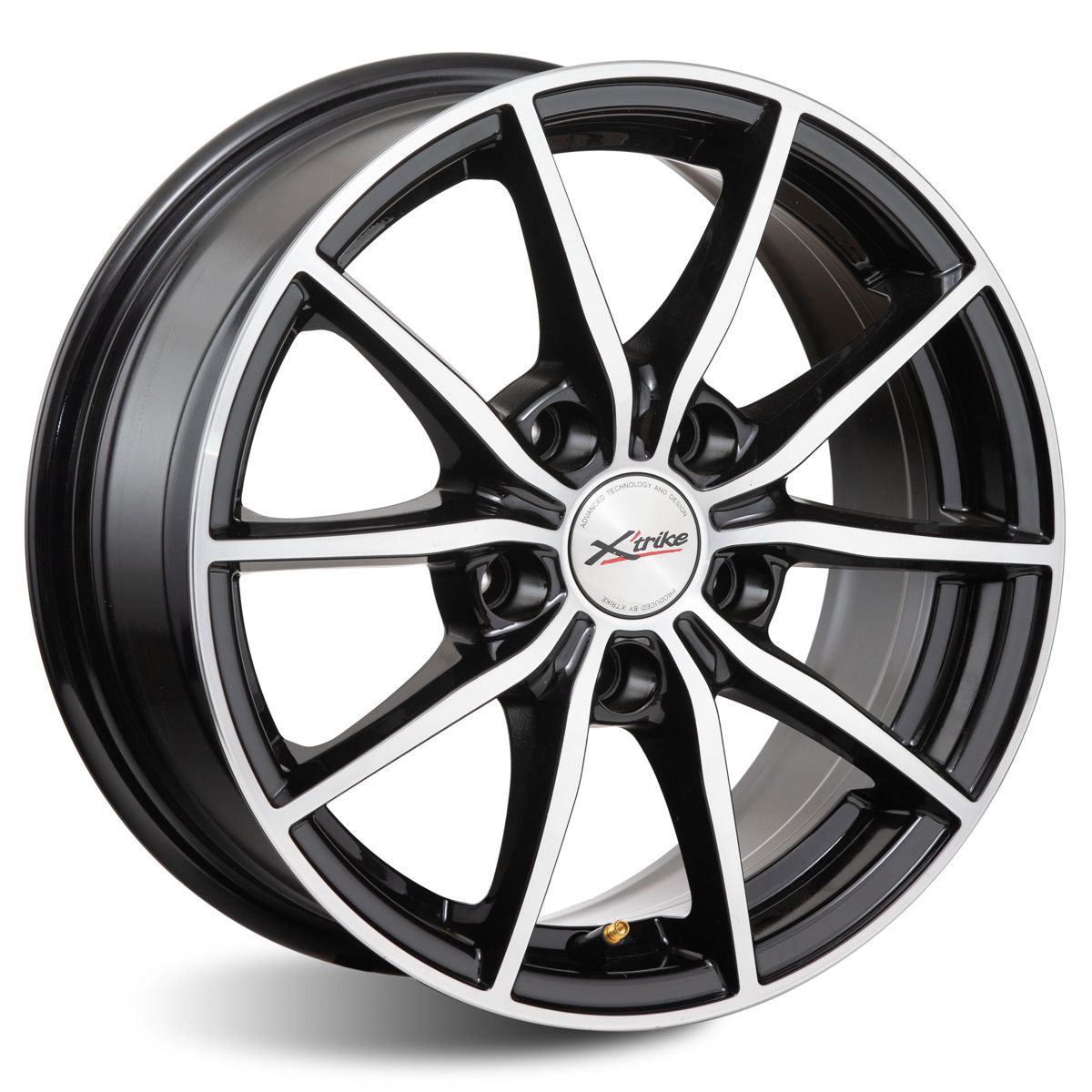 x'trike  x-111м  6,5\r15 5*108 et43  d63,35  bk/fp  [76845]