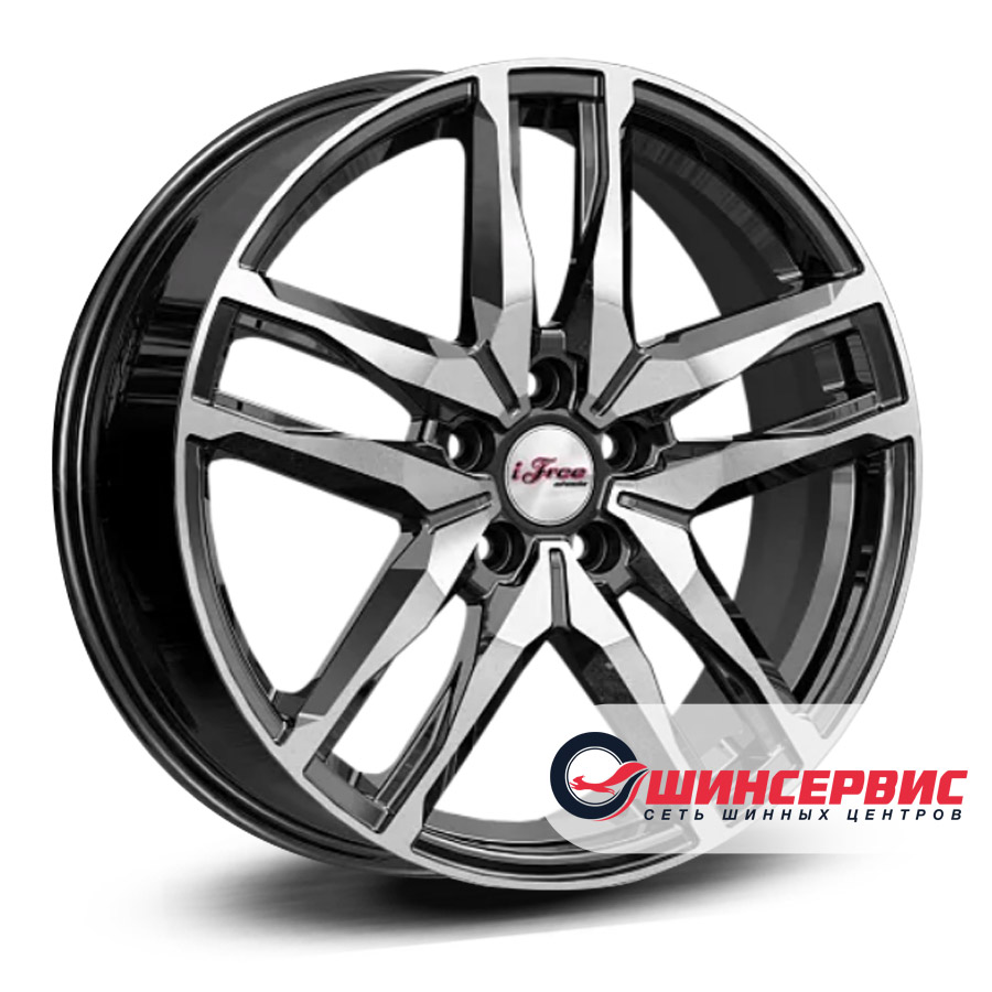 ifree r18 / 6.5j pcd 5x108 ет 43 цо 65.1 бомбей Черный