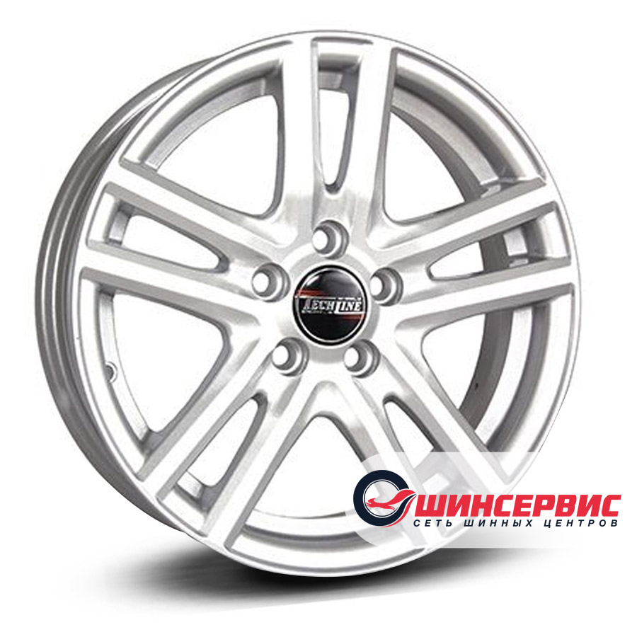 tech line r13 / 5j pcd 4x98 ет 35 цо 58.6 329 Серебристый