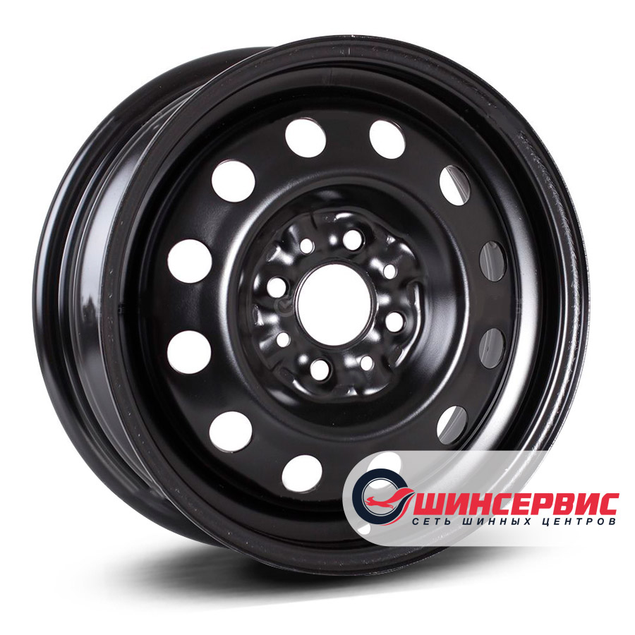 accuride r14 / 5j pcd 4x98 ет 35 цо 58.6 ваз 2112 Черный