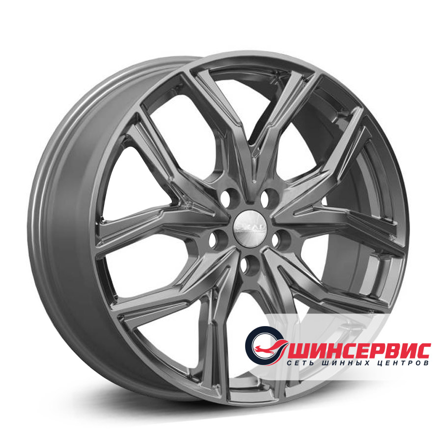 скад r19 / 8j pcd 5x114.3 ет 39 цо 66.1 арика Графитовый