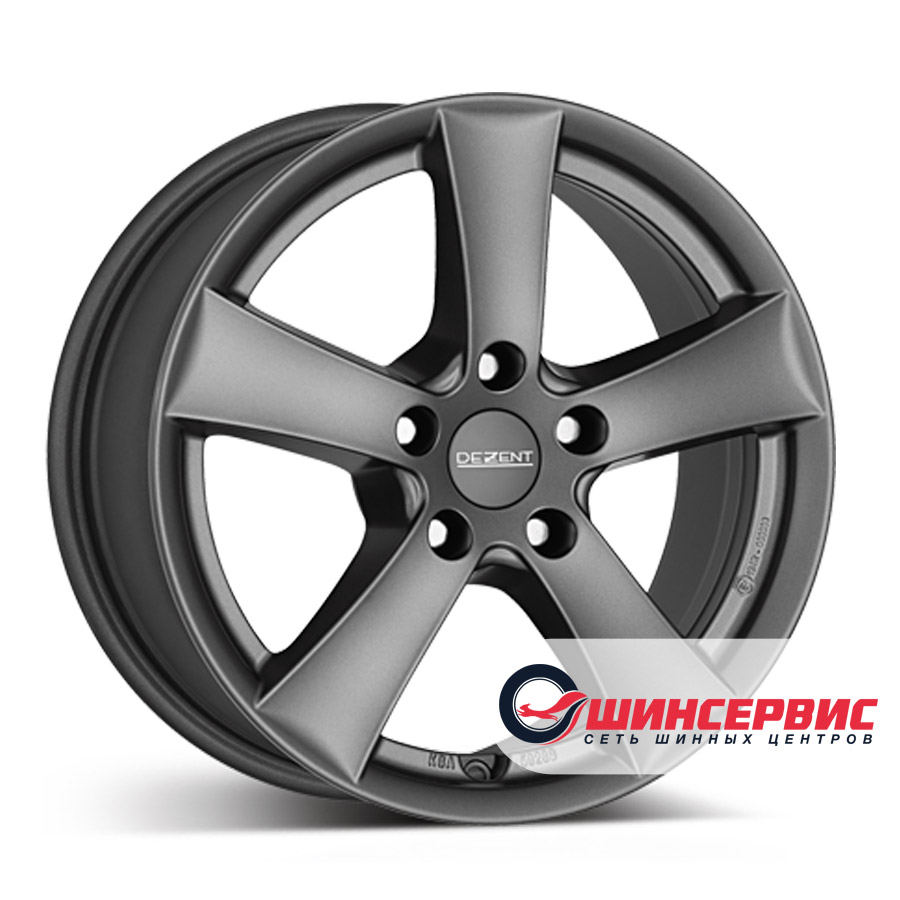 dezent r17 / 7.5j pcd 5x108 ет 52.5 цо 63.4 tx graphite Графитовый