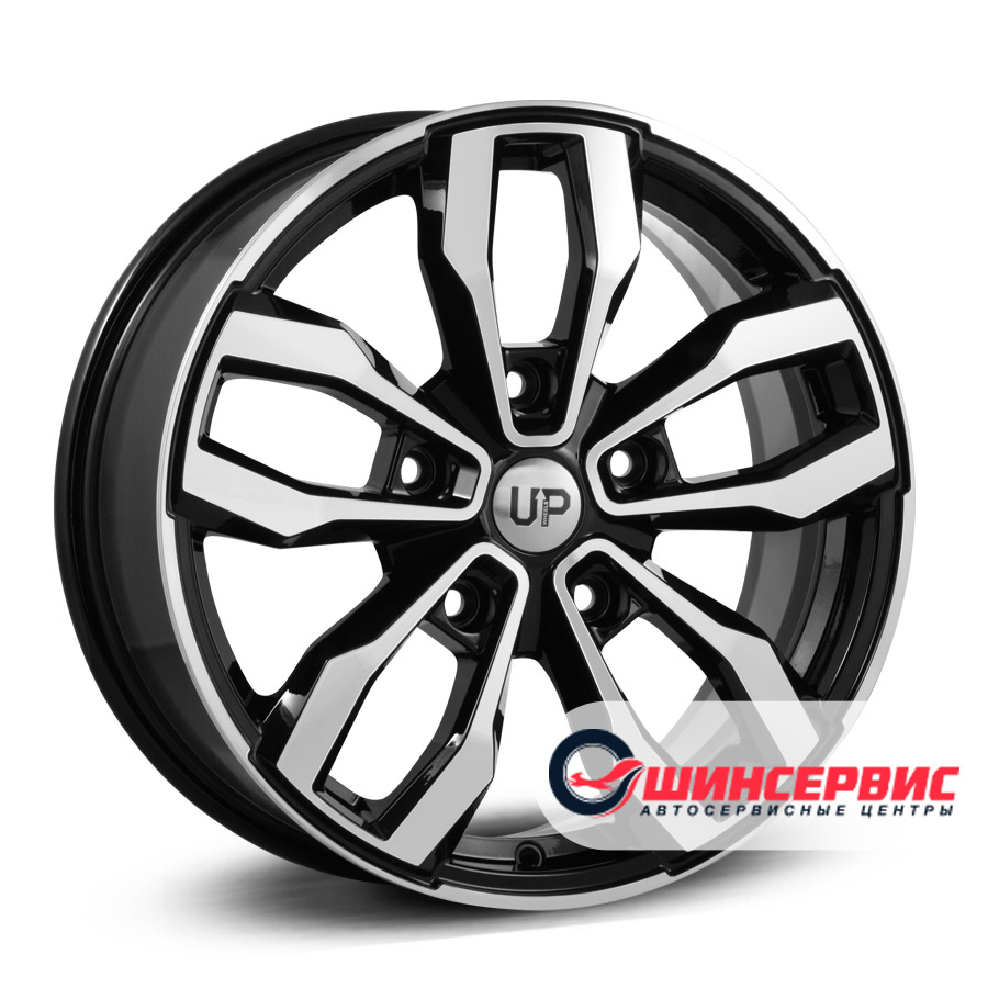 wheels up r17 / 7j pcd 5x139.7 ет 45 цо 98.1 up116 Черный