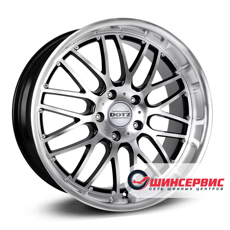 dotz r17 / 8j pcd 5x108 ет 35 цо 70.1 mugello Черный