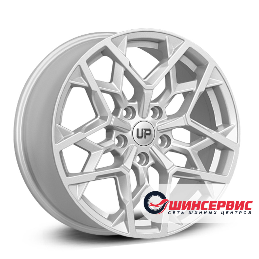 wheels up r17 / 7.5j pcd 5x108 ет 50 цо 63.35 up110 Серебристый