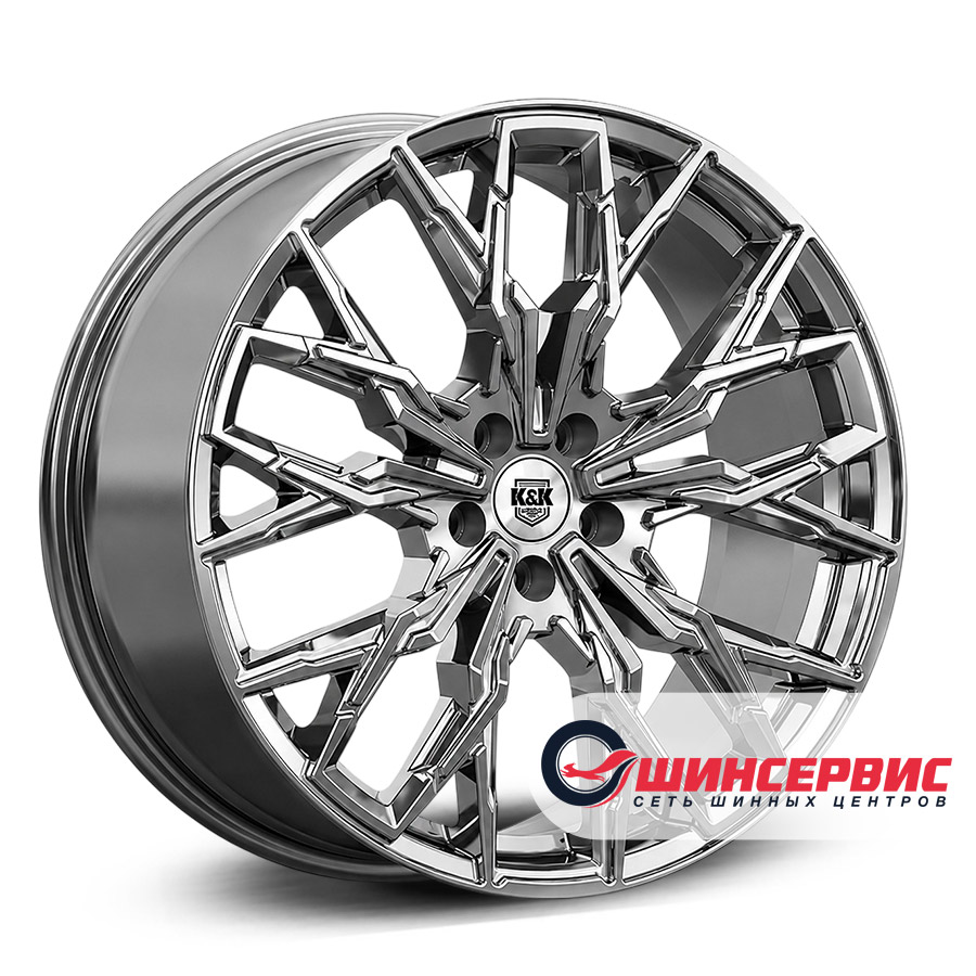 кик r20 / 9j pcd 5x114.3 ет 40 цо 66.1 элерон Антрацитовый