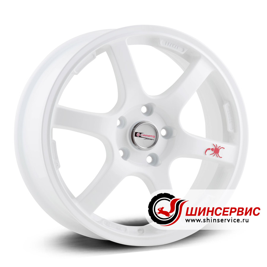 yamato r18 / 7.5j pcd 5x115 ет 45 цо 70.1 nomura Белый