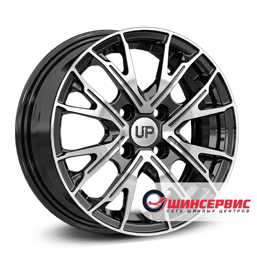 wheels up r14 / 5.5j pcd 4x100 ет 45 цо 56.1 up127 Черный