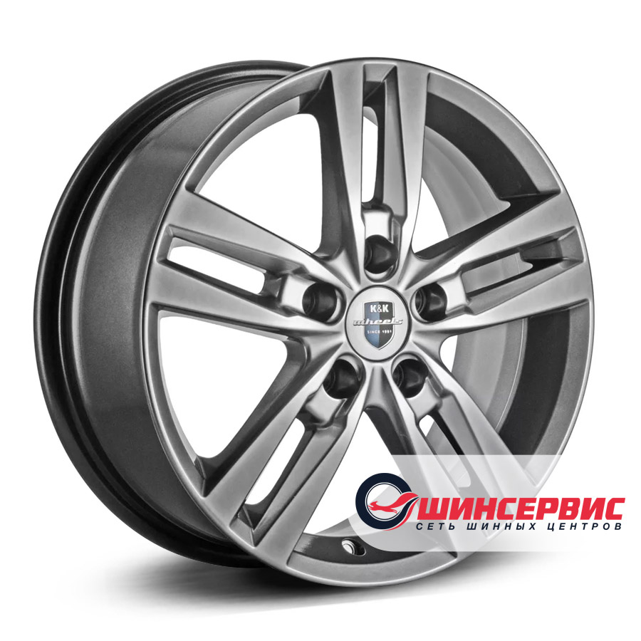 кик r16 / 6.5j pcd 5x100 ет 48 цо 56.1 rassvet- оригинал Антрацитовый