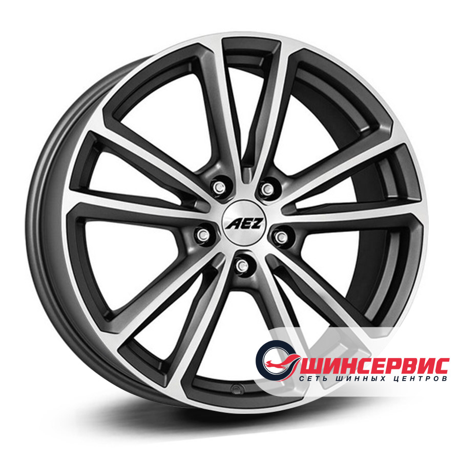 aez r17 / 7j pcd 5x108 ет 48 цо 70.1 tioga titan Графитовый