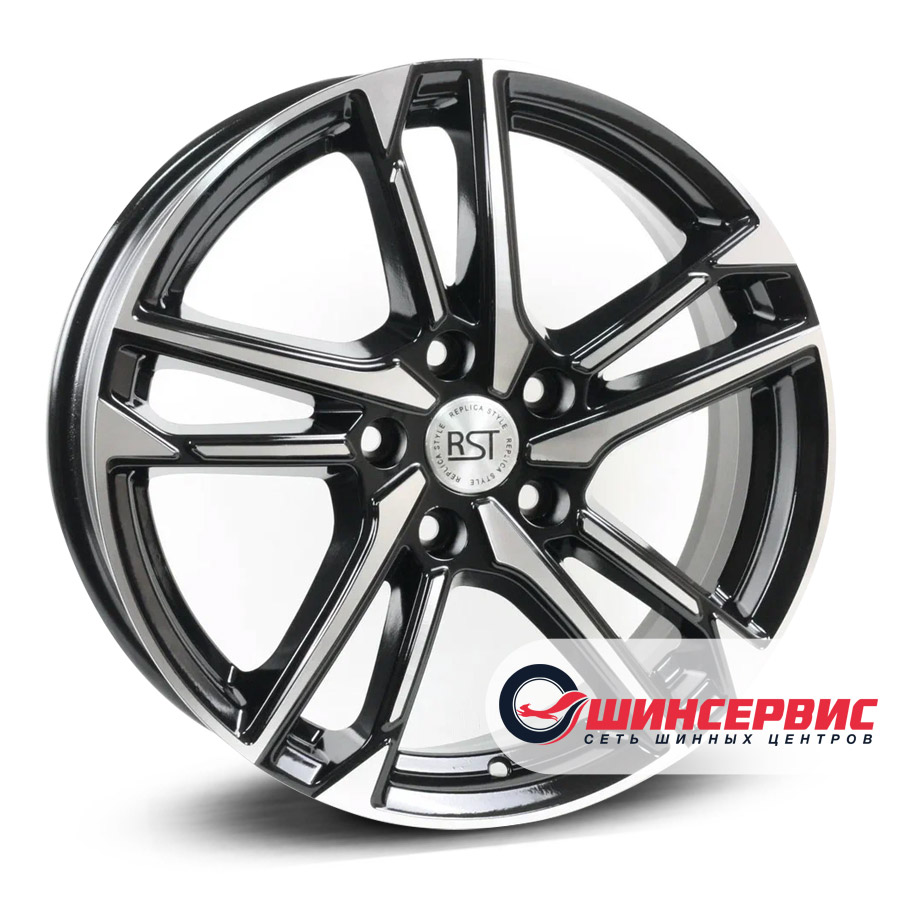 rst r17 / 6.5j pcd 5x114.3 ет 37 цо 66.5 r197 Черный