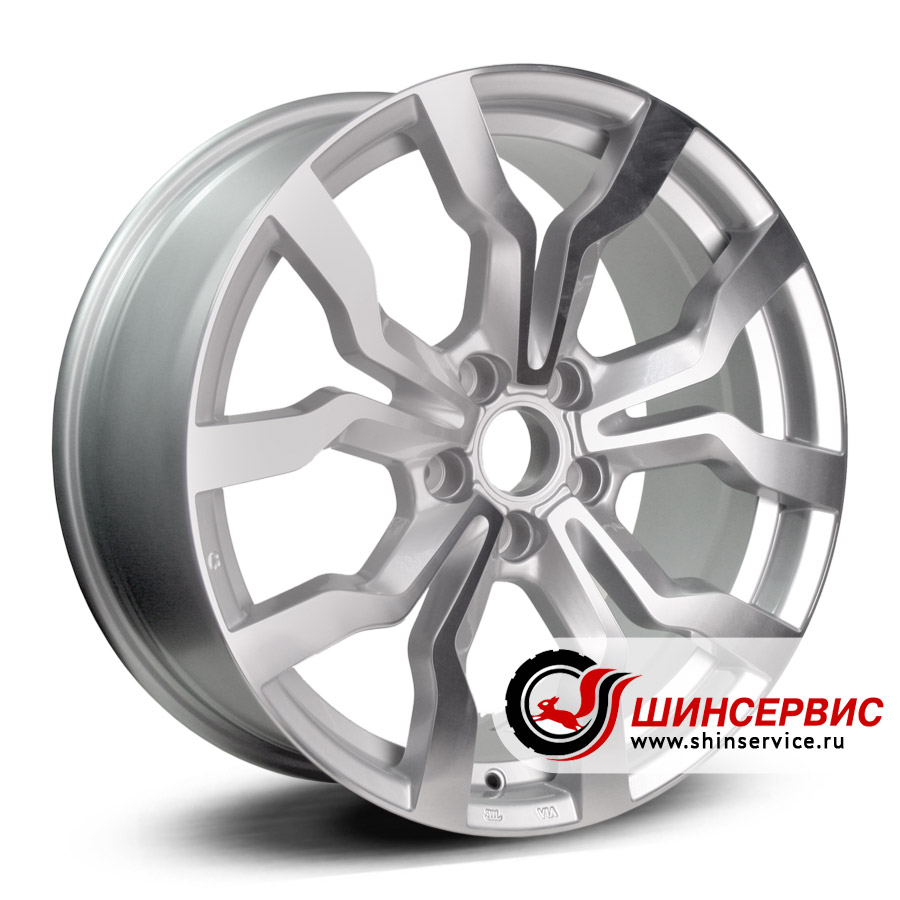 replica h r18 / 8j pcd 5x112 ет 39 цо 66.5 au72h Серебристый
