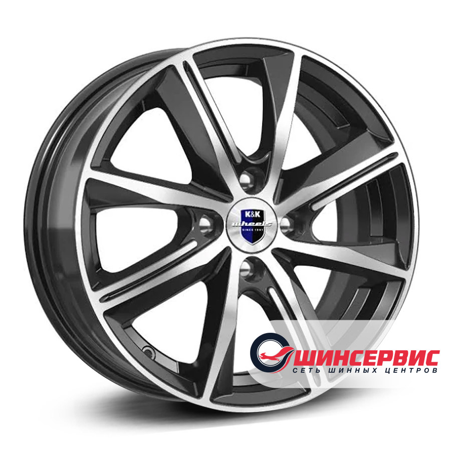 кик r16 / 7j pcd 5x108 ет 50 цо 63.35 арнар Черный