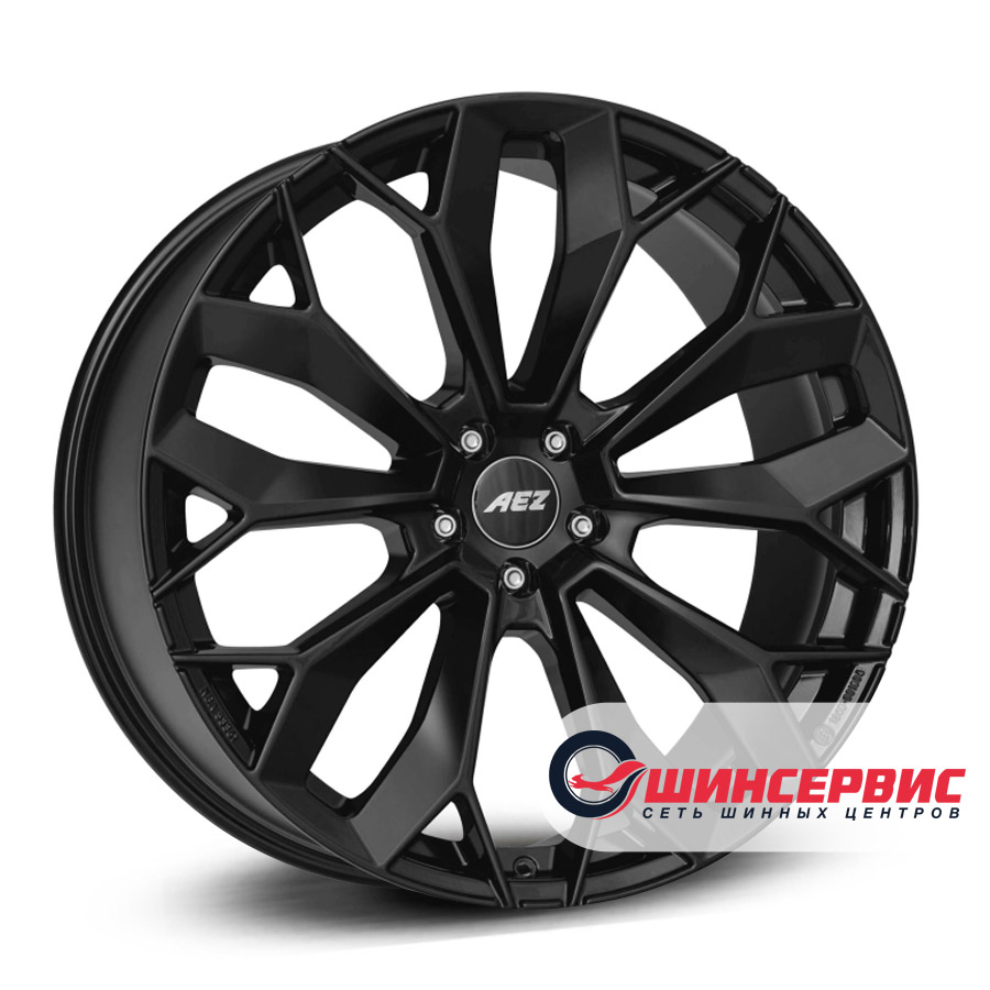 aez r22 / 9.5j pcd 5x130 ет 43 цо 71.6 leipzig black Черный