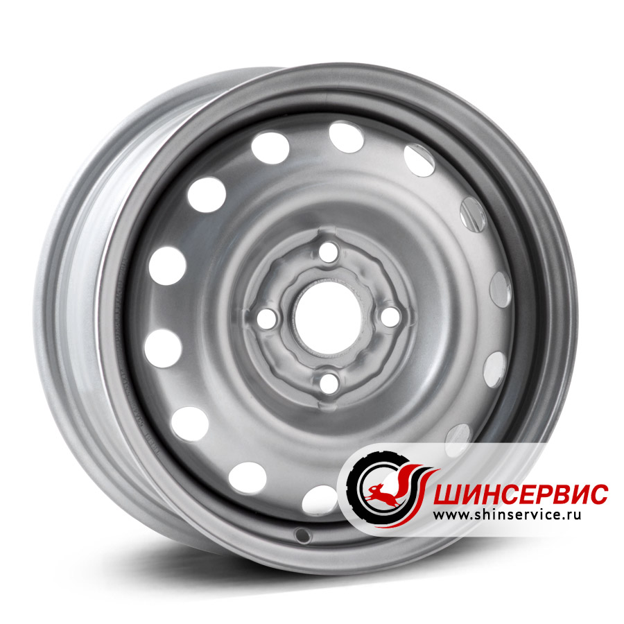 trebl r14 / 5j pcd 4x100 ет 45 цо 54.1 5155 Серебристый