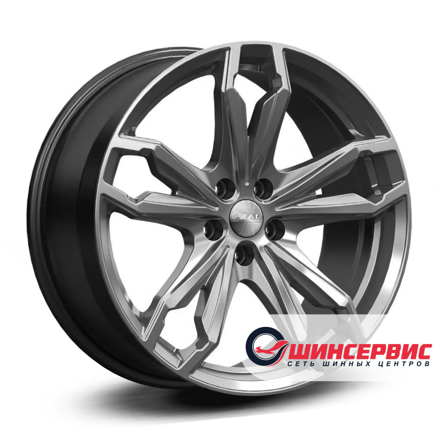 скад r19 / 9j pcd 5x120 ет 45 цо 74.1 гранада Графитовый