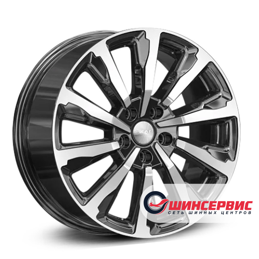 скад r18 / 8j pcd 5x114.3 ет 40 цо 64.1 астер Черный