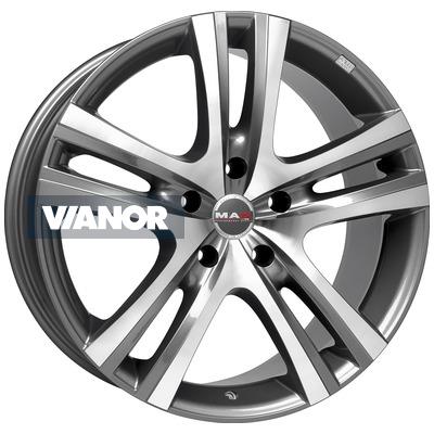 9,5x20/5x127 et45 d71,6 aria gunmetal mirror face