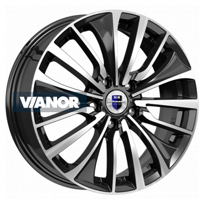 6,5x17/4x100 et43 d60,1 flanker (кс751) алмаз черный