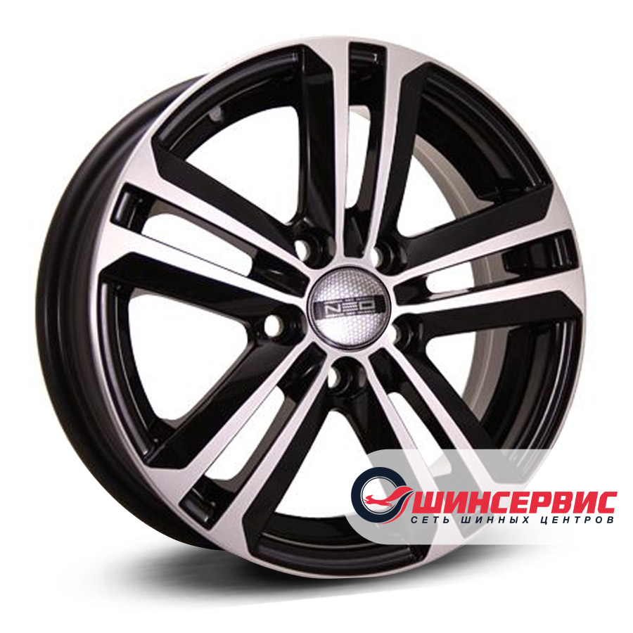 neo r14 / 5j pcd 5x100 ет 35 цо 57.1 428 Черный