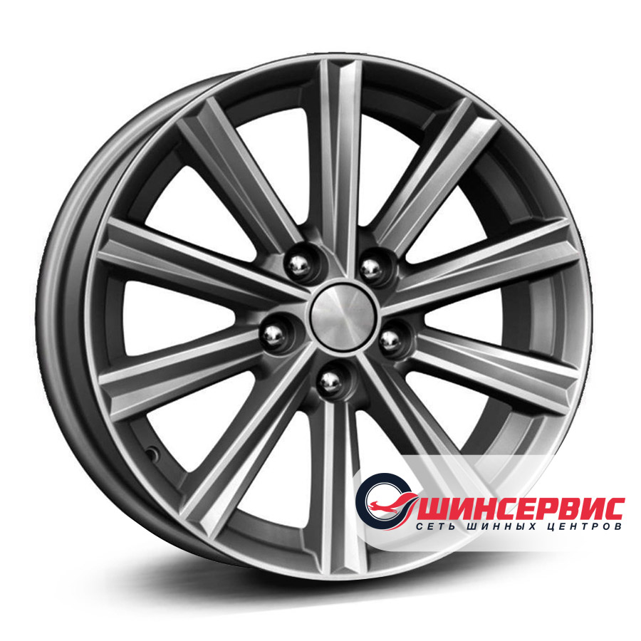 кик r15 / 6.5j pcd 4x98 ет 35 цо 58.5 камрик Антрацитовый