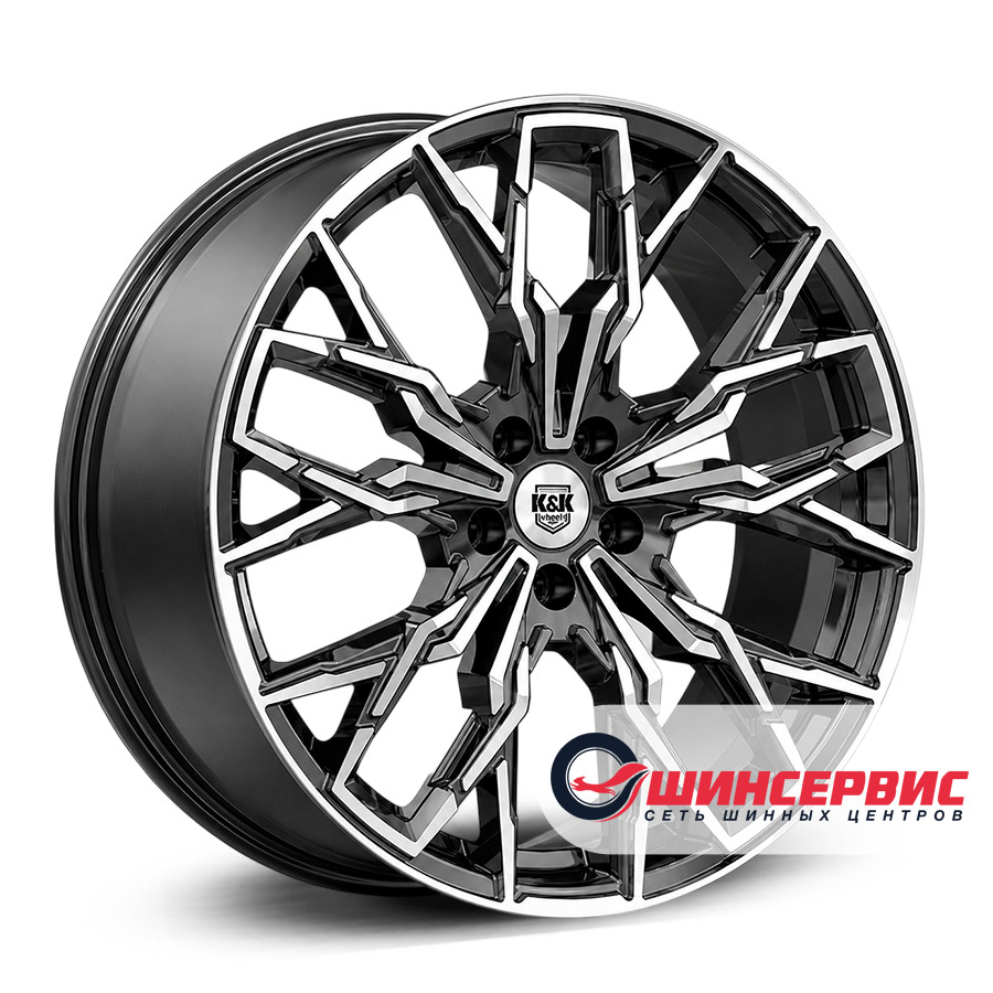 кик r20 / 9j pcd 5x114.3 ет 30 цо 60.1 элерон Черный