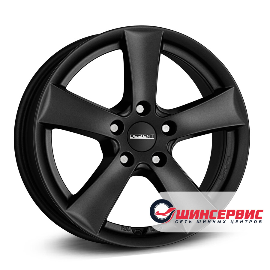 dezent r16 / 6.5j pcd 5x108 ет 50 цо 63.4 tx dark Черный