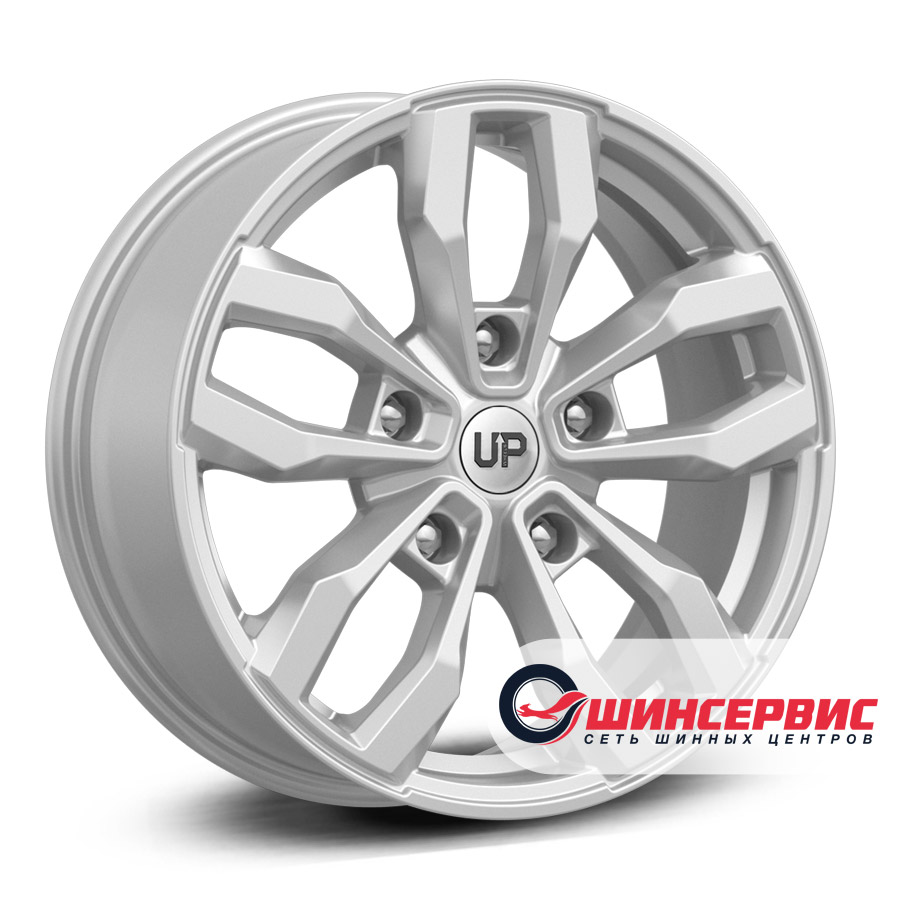 wheels up r17 / 7j pcd 5x139.7 ет 45 цо 98.1 up116 Серебристый