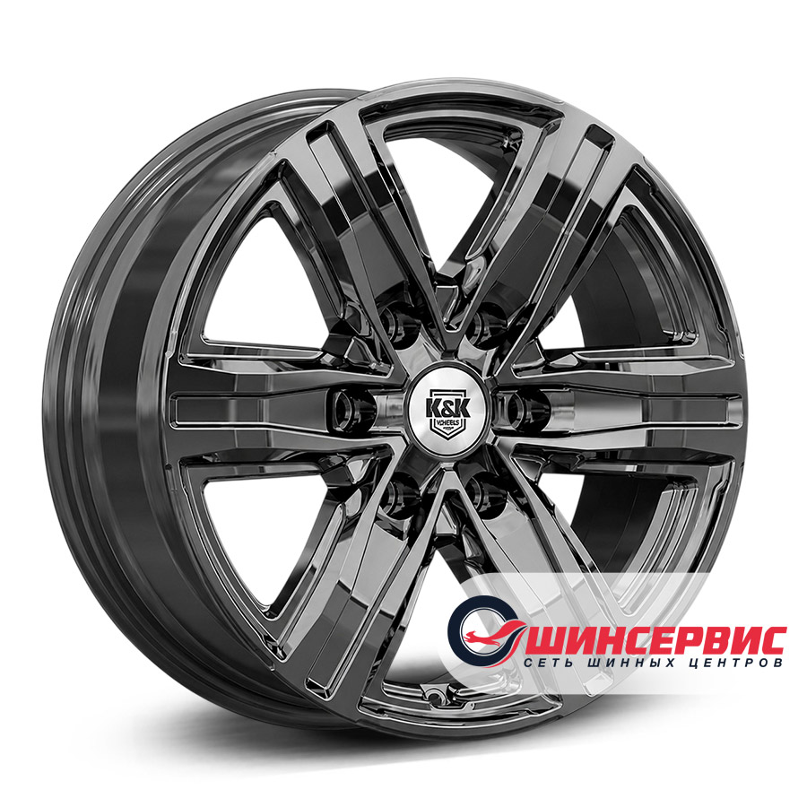 кик r17 / 7.5j pcd 6x139.7 ет 25 цо 77.9 r8 Темно