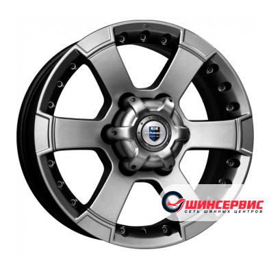 кик r16 / 7j pcd 6x139.7 ет 30 цо 93.1 m56 Антрацитовый