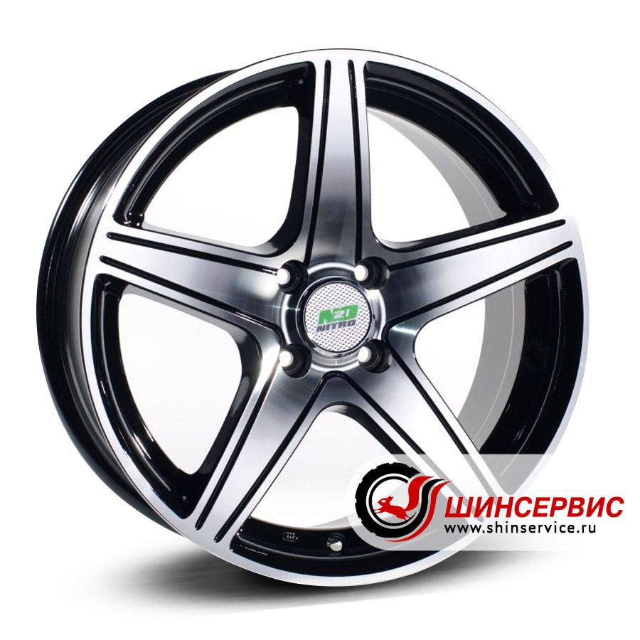 n2o r14 / 6j pcd 5x100 ет 38 цо 73.1 y243 Черный