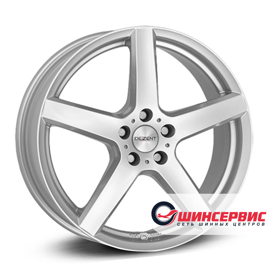 dezent r16 / 7j pcd 5x120 ет 40 цо 72.6 ty Серебристый