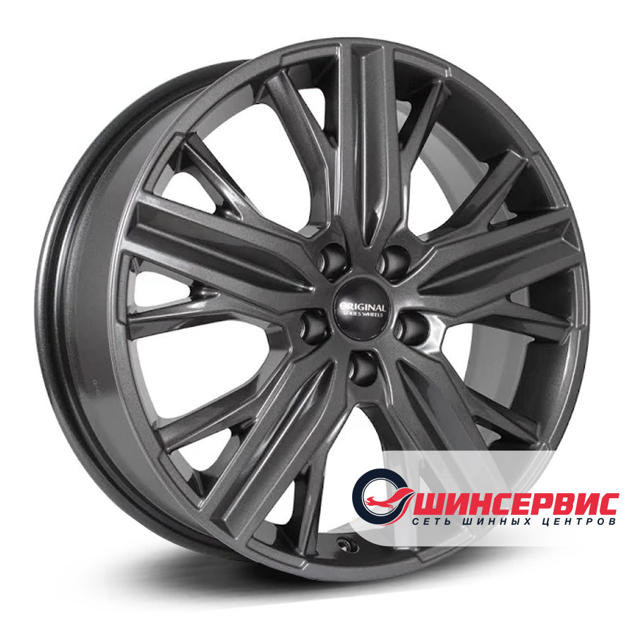скад r18 / 6.5j pcd 5x108 ет 52 цо 60.1 kl-375 Графитовый