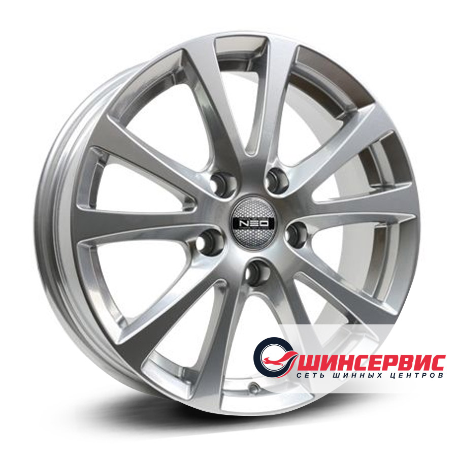 neo r16 / 6.5j pcd 5x108 ет 50 цо 63.4 659 Серебристый