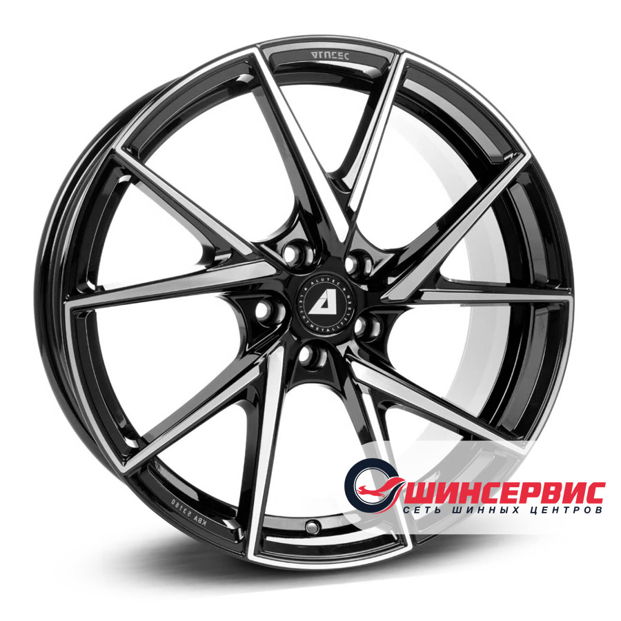 alutec r19 / 8.5j pcd 5x112 ет 40 цо 70.1 adx.01 Черный