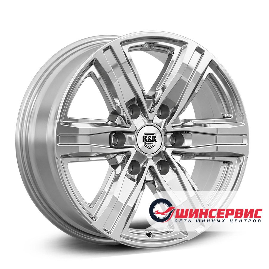 кик r17 / 7.5j pcd 6x139.7 ет 45 цо 92.5 r8 Антрацитовый