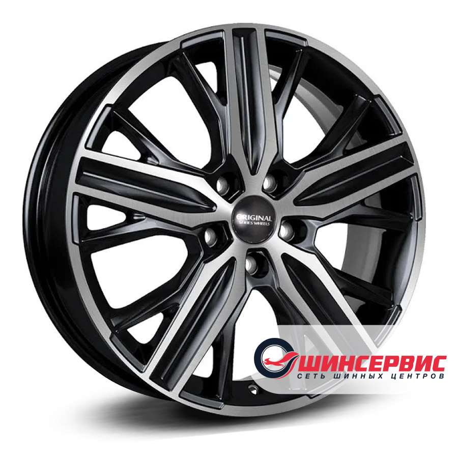 скад r18 / 6.5j pcd 5x108 ет 43 цо 65.1 kl-375 Черный