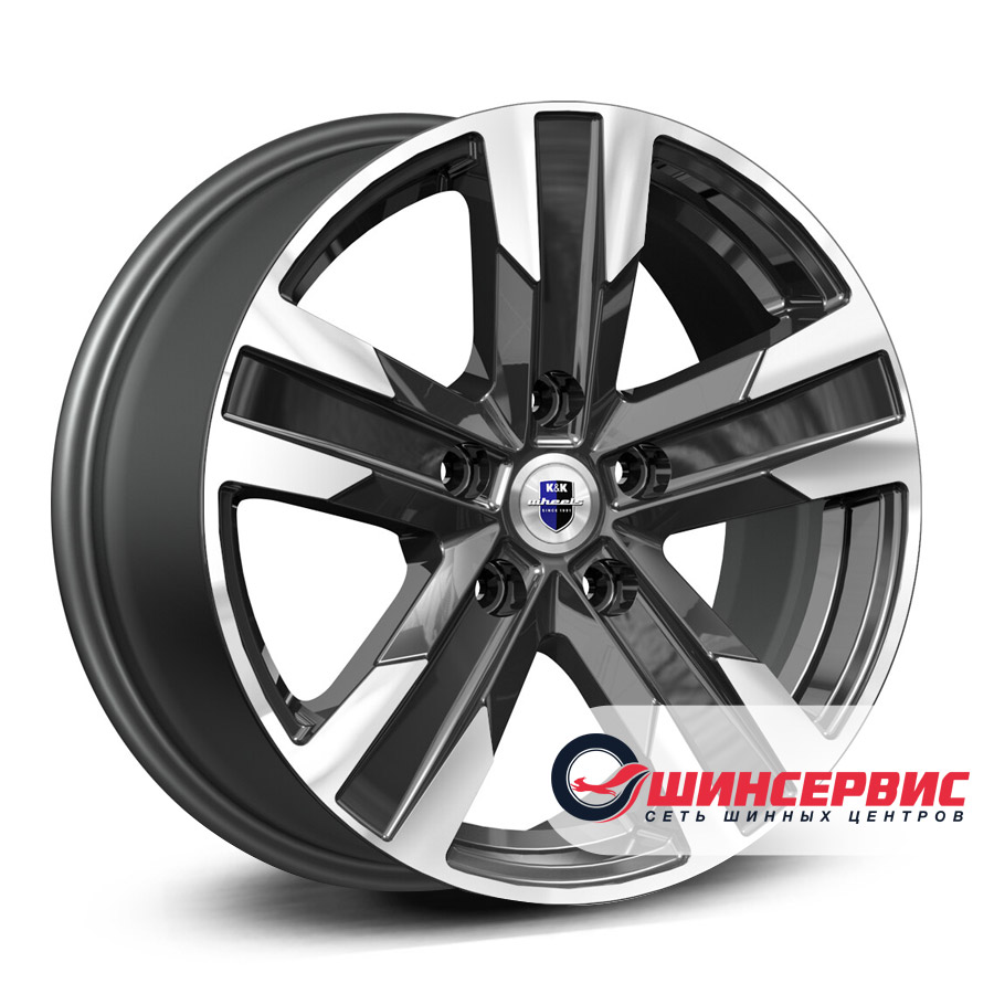кик r16 / 7j pcd 5x115 ет 40 цо 70.2 висмут Черный