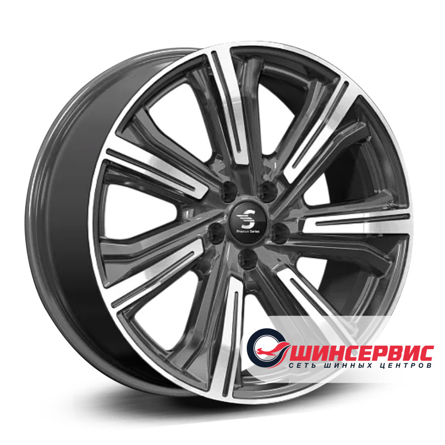 premium series r20 / 8.5j pcd 5x120 ет 45 цо 59.6 кр1067 kleemann Темно