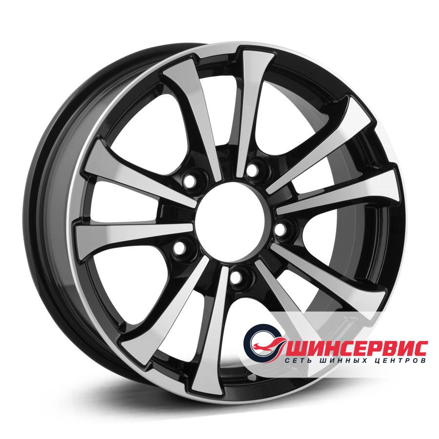 скад r16 / 6.5j pcd 5x139.7 ет 40 цо 98.6 тундра Черный