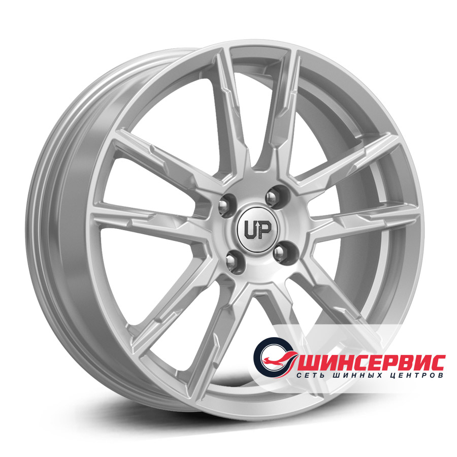 wheels up r17 / 6.5j pcd 4x100 ет 45 цо 54.1 up107 Серебристый